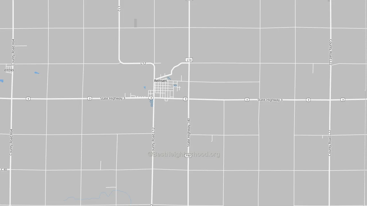 Transit Grade map of 51050, IA