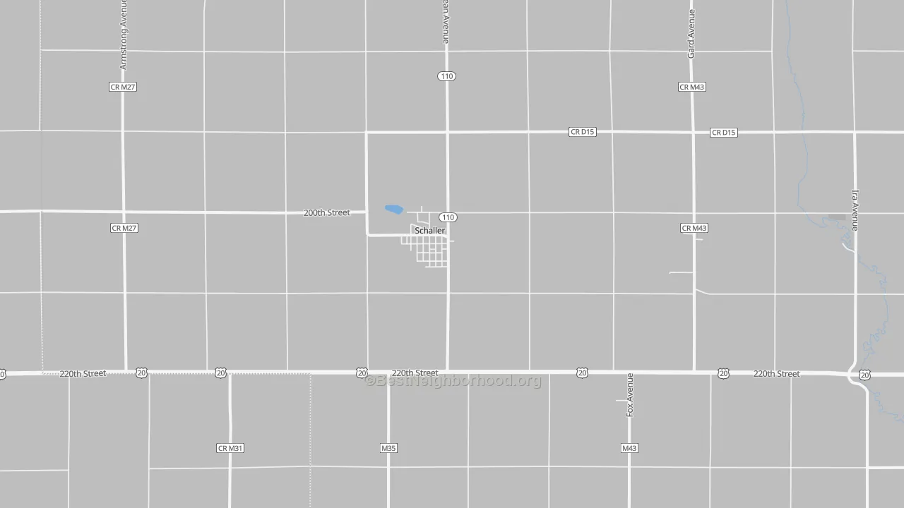 Transit Grade map of 51053, IA