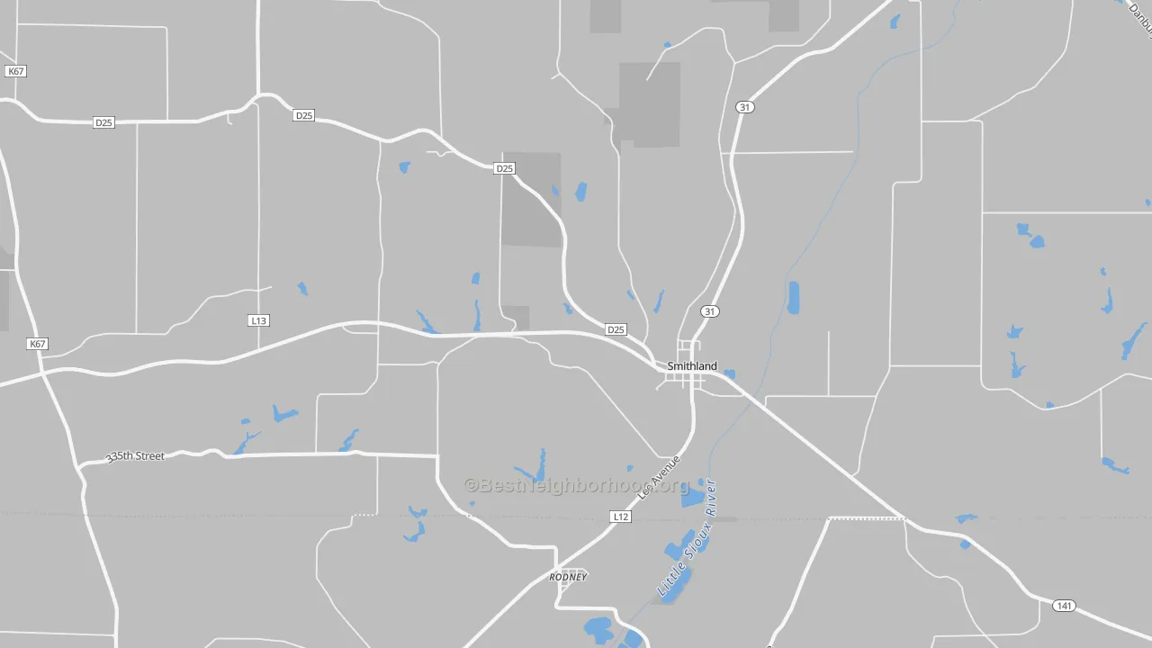 Transit Grade map of 51056, IA