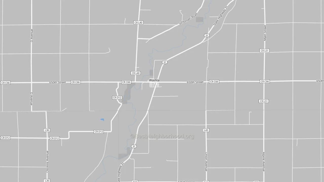 Transit Grade map of 51061, IA