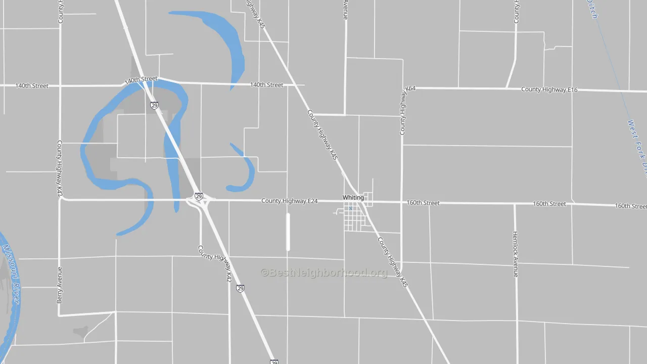 Transit Grade map of 51063, IA