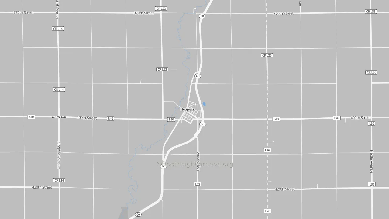 Transit Grade map of 51238, IA