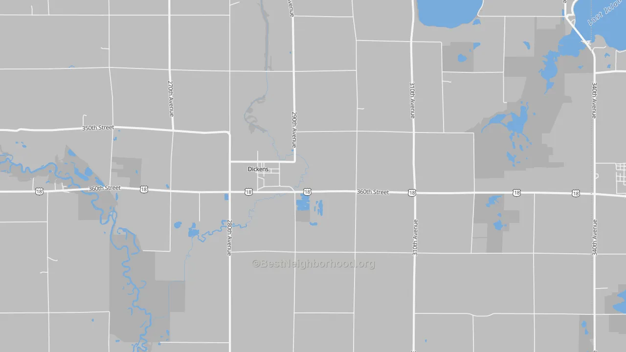 Transit Grade map of 51333, IA