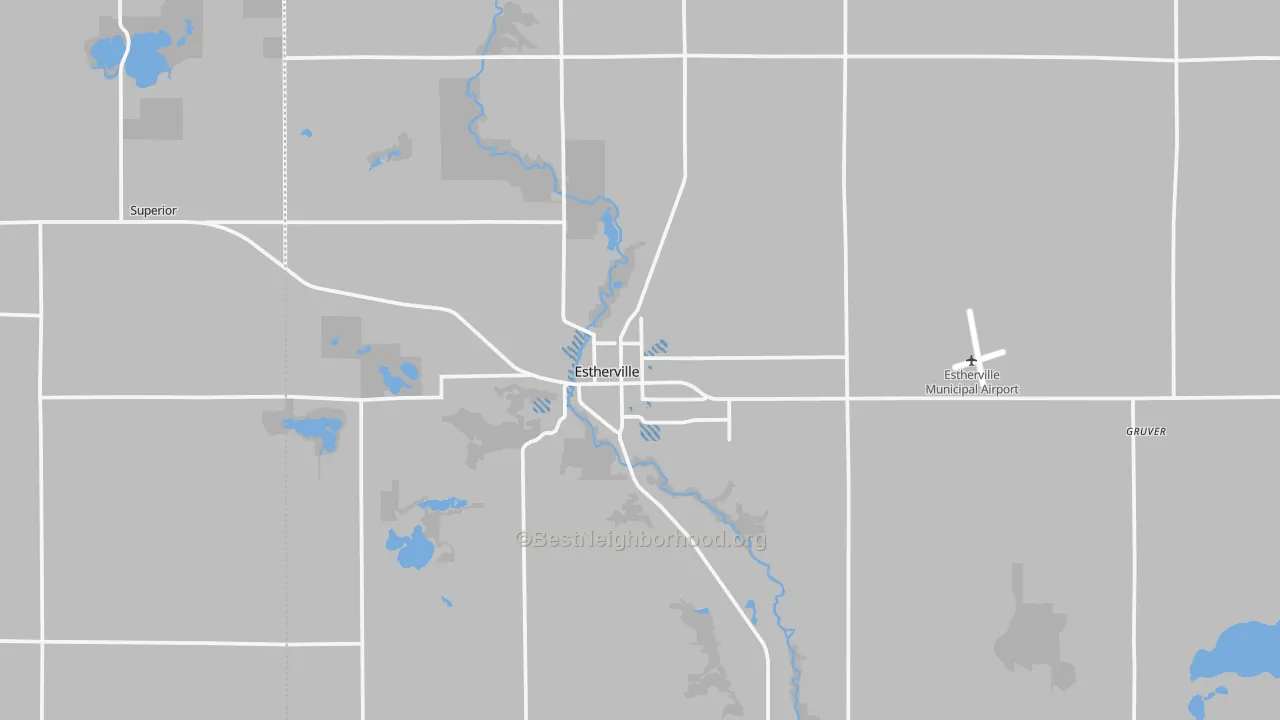 Transit Grade map of 51334, IA