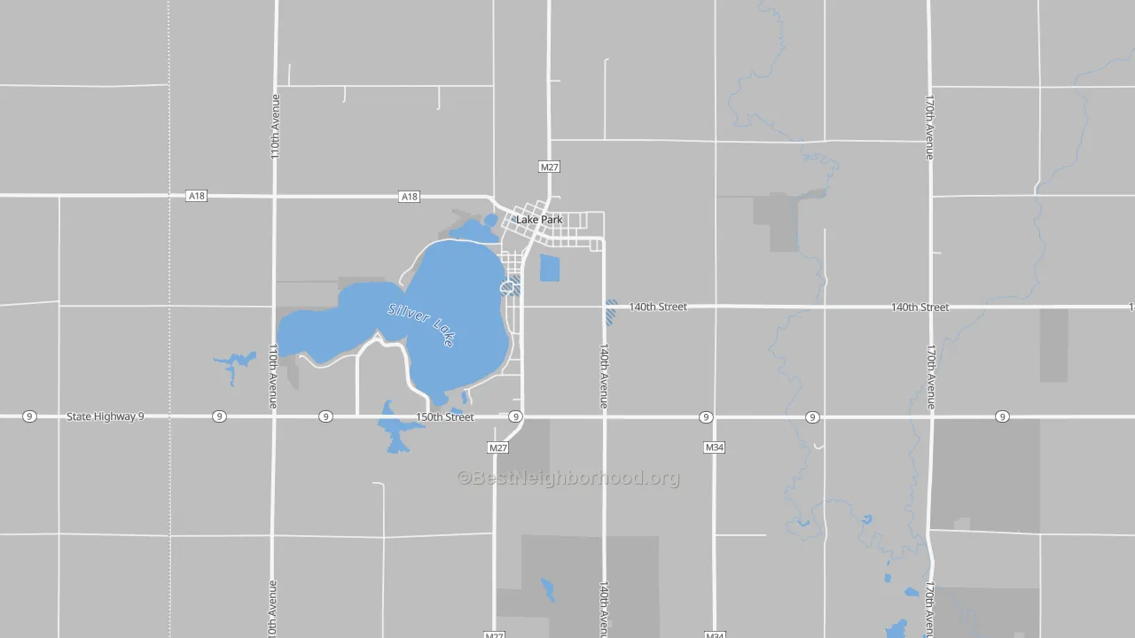 Transit Grade map of 51347, IA