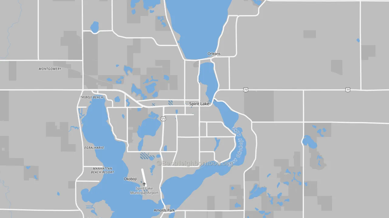 Transit Grade map of 51360, IA