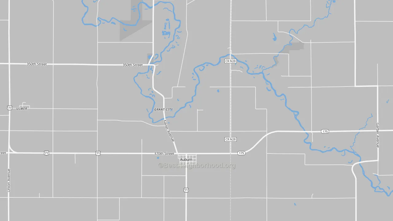 Transit Grade map of 51433, IA