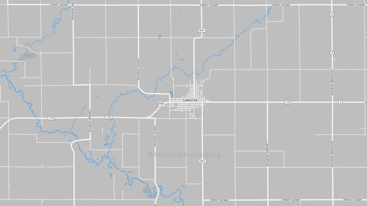 Transit Grade map of 51449, IA