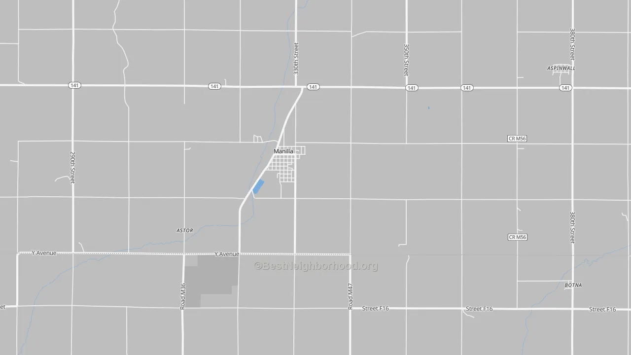 Transit Grade map of 51454, IA
