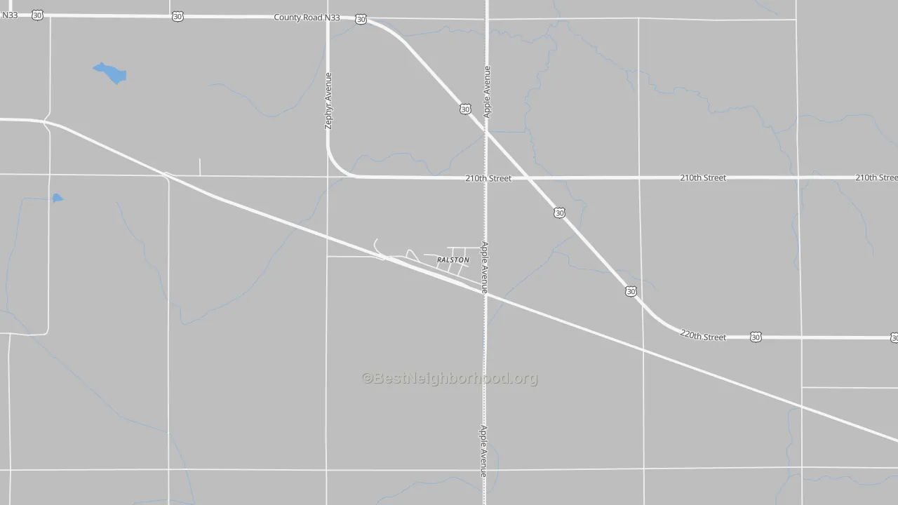 Transit Grade map of 51459, IA