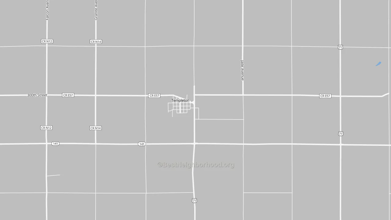 Transit Grade map of 51463, IA