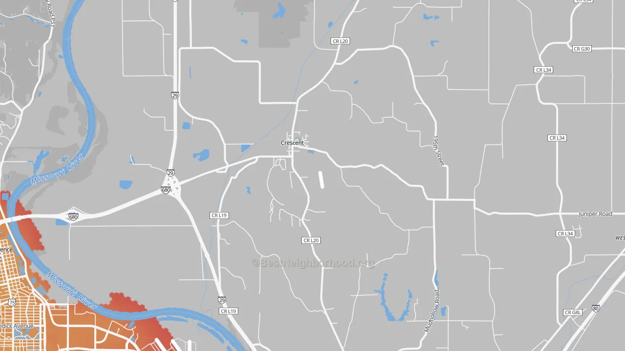 Transit Grade map of 51526, IA