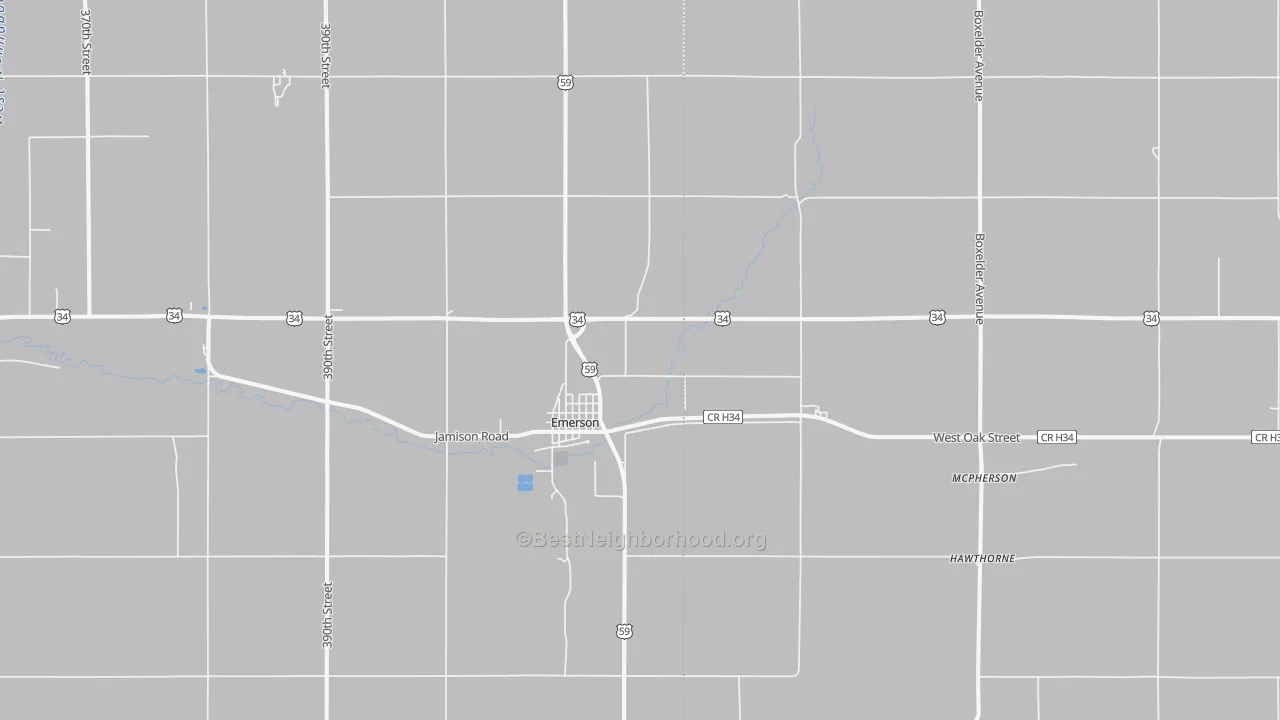 Transit Grade map of 51533, IA