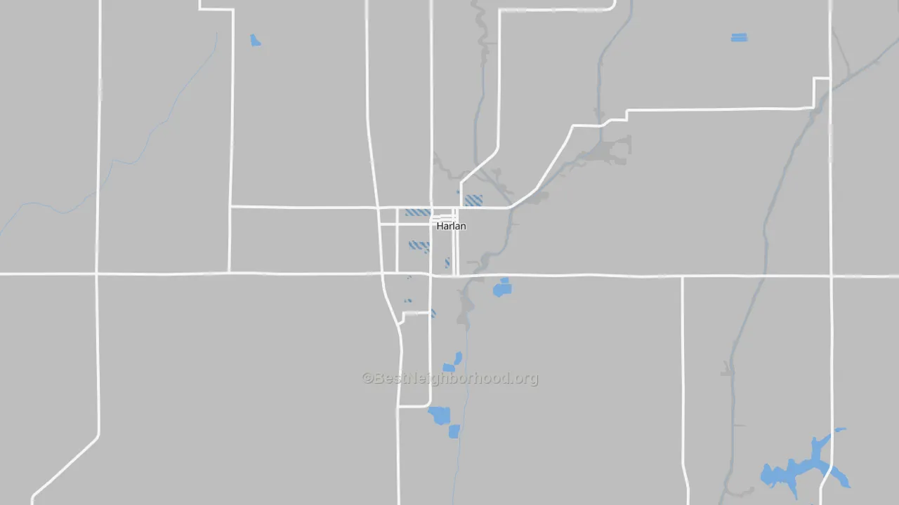 Transit Grade map of 51537, IA