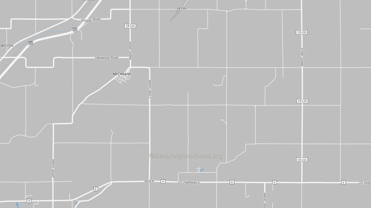 Transit Grade map of 51548, IA