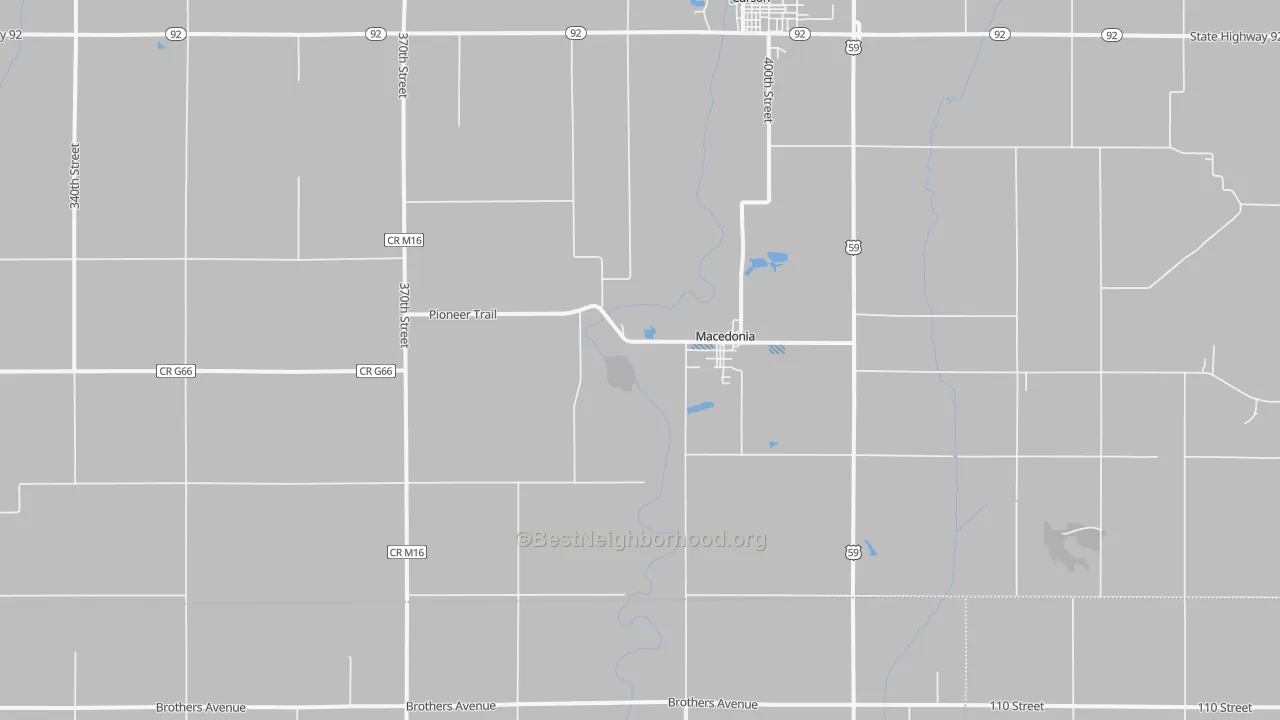 Transit Grade map of 51549, IA