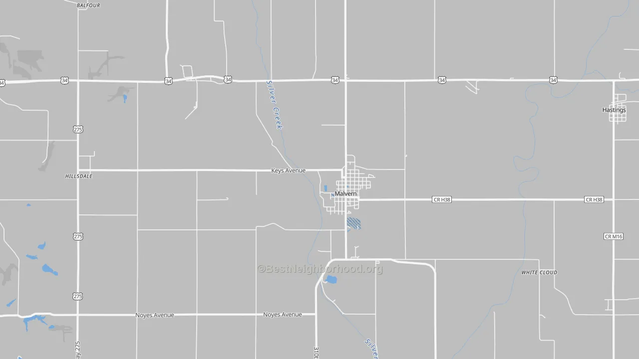 Transit Grade map of 51551, IA