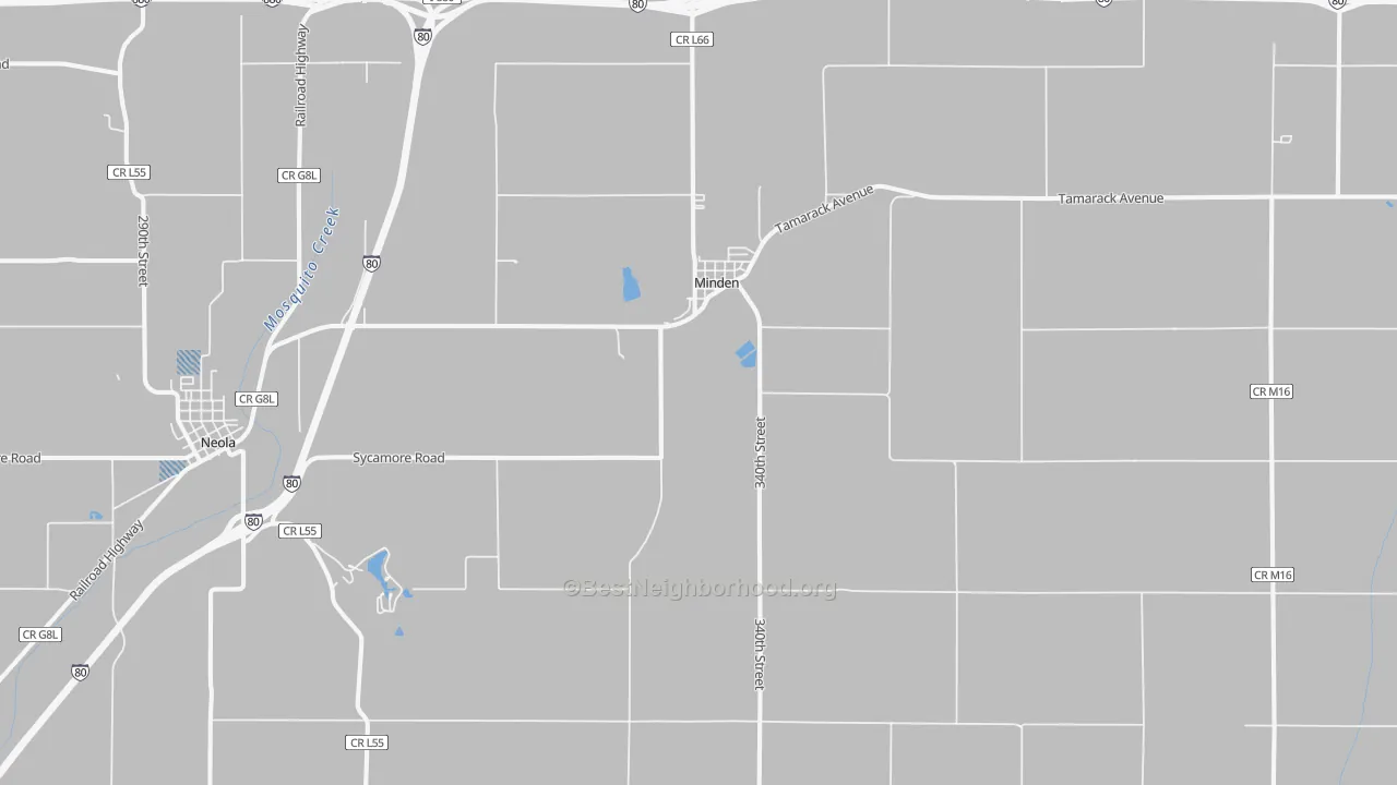 Transit Grade map of 51553, IA