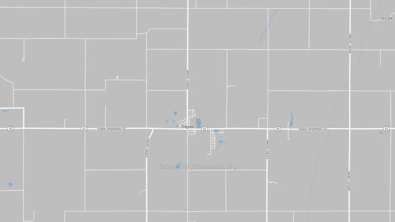 Transit Grade map of 51575, IA