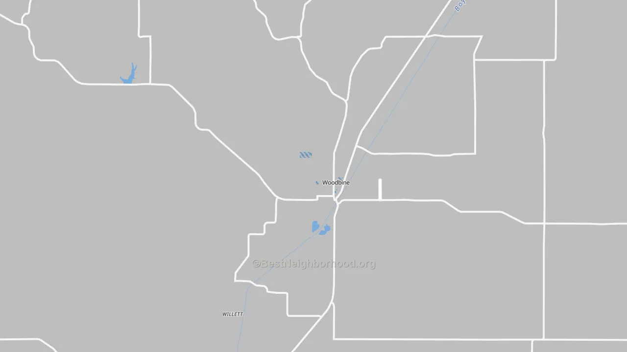 Transit Grade map of 51579, IA