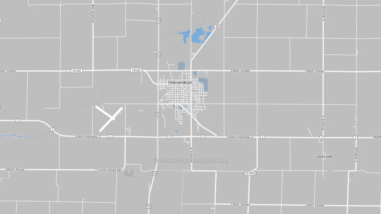 Transit Grade map of 51601, IA