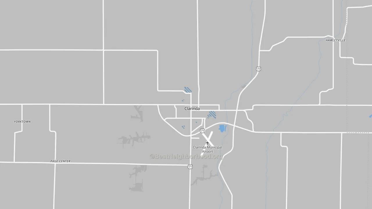 Transit Grade map of 51632, IA
