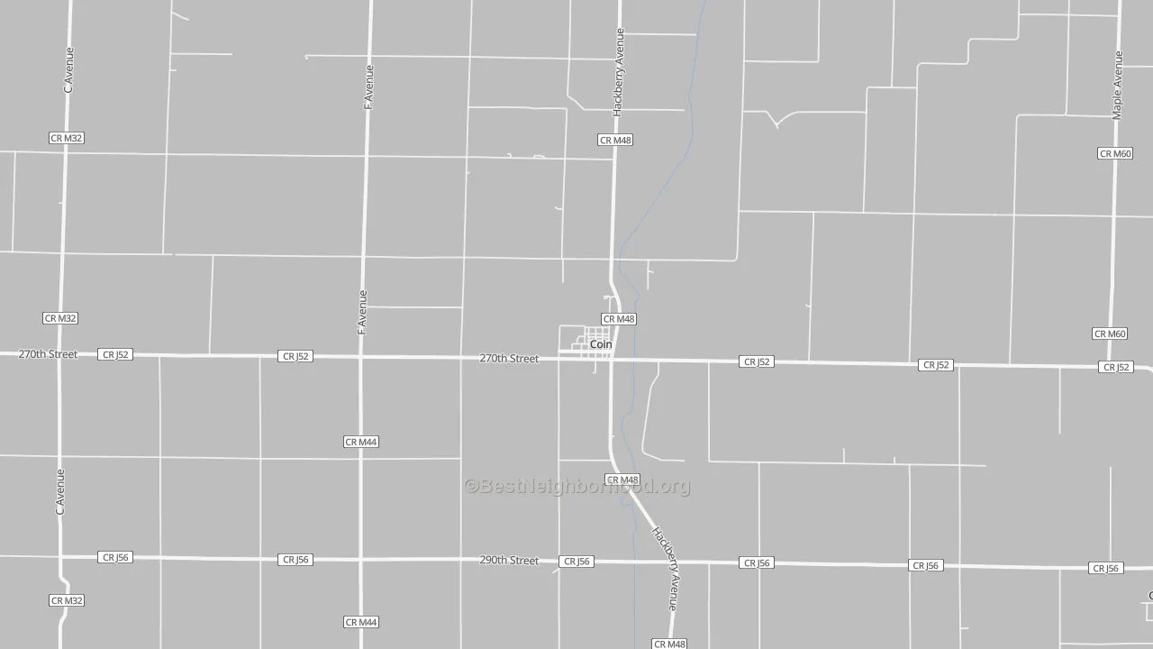 Transit Grade map of 51636, IA