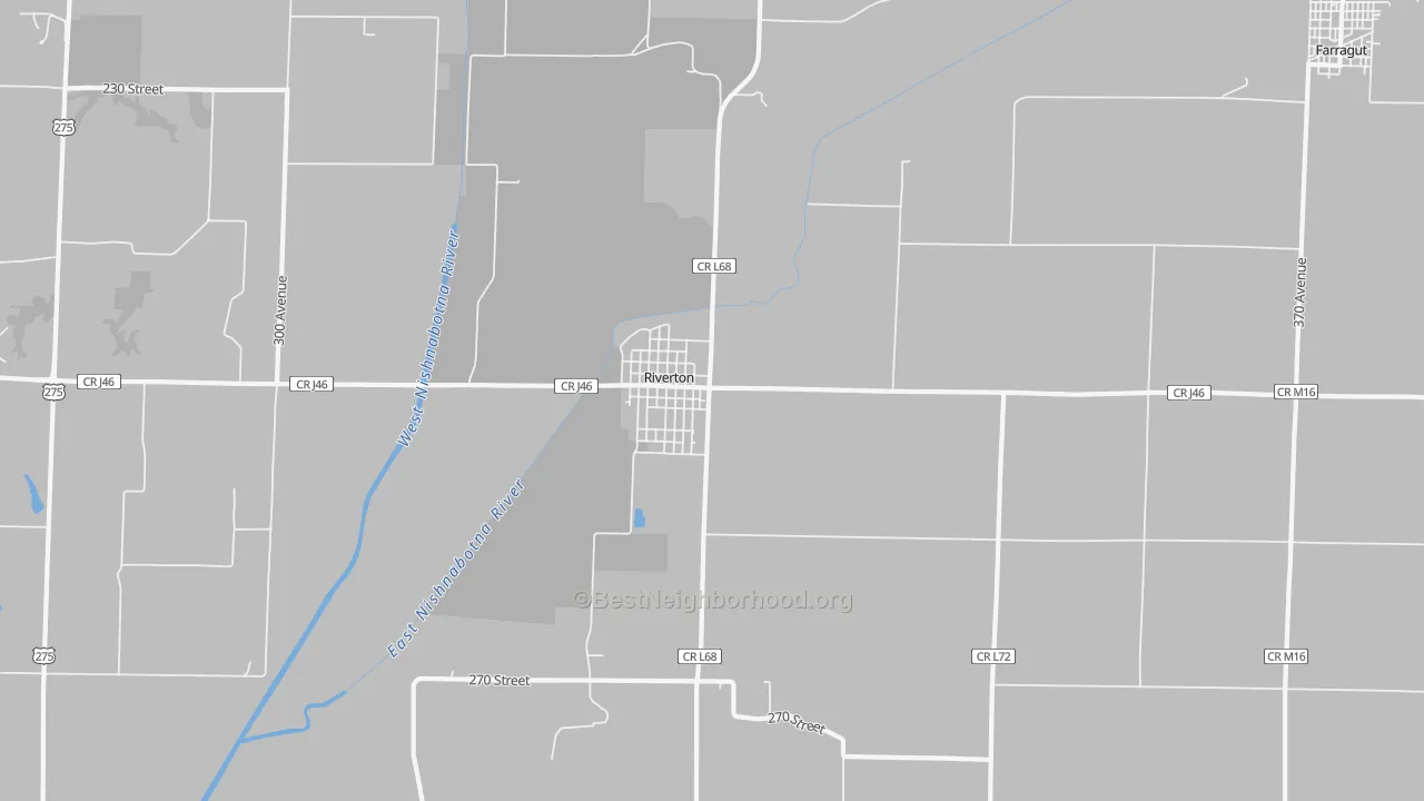 Transit Grade map of 51650, IA