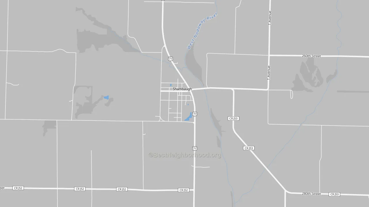 Transit Grade map of 51651, IA