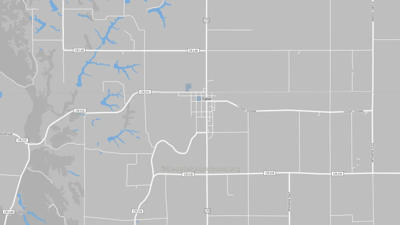 Transit Grade map of 51653, IA