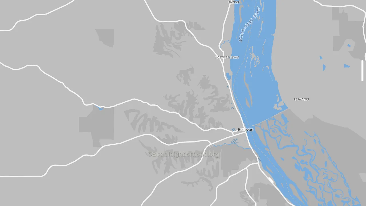Transit Grade map of 52031, IA