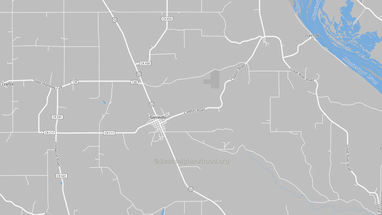 Transit Grade map of 52049, IA