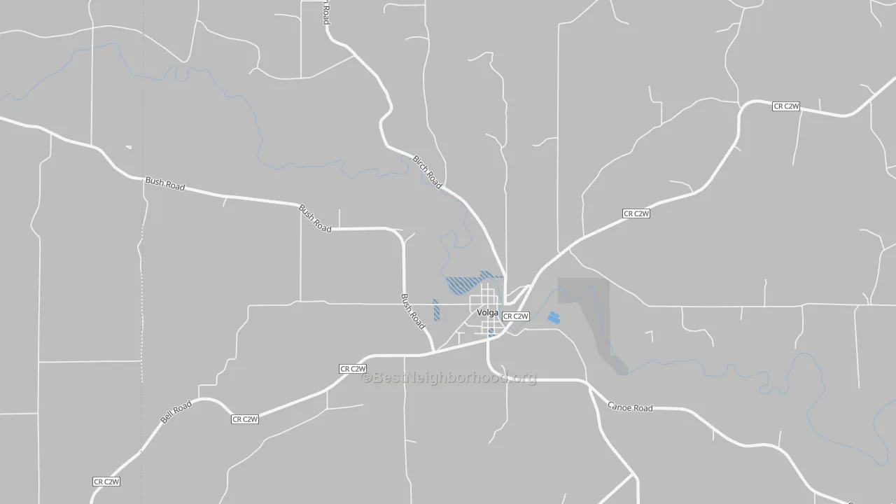 Transit Grade map of 52077, IA