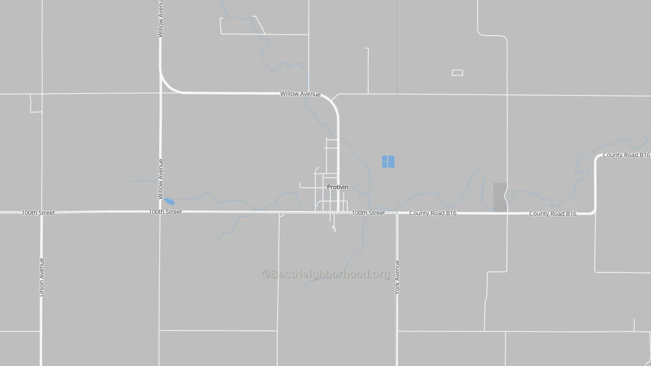 Transit Grade map of 52163, IA