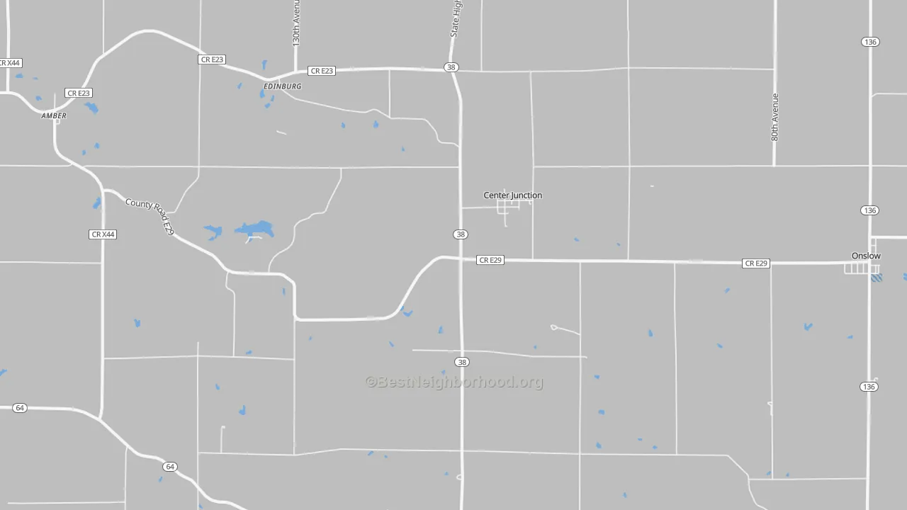 Transit Grade map of 52212, IA
