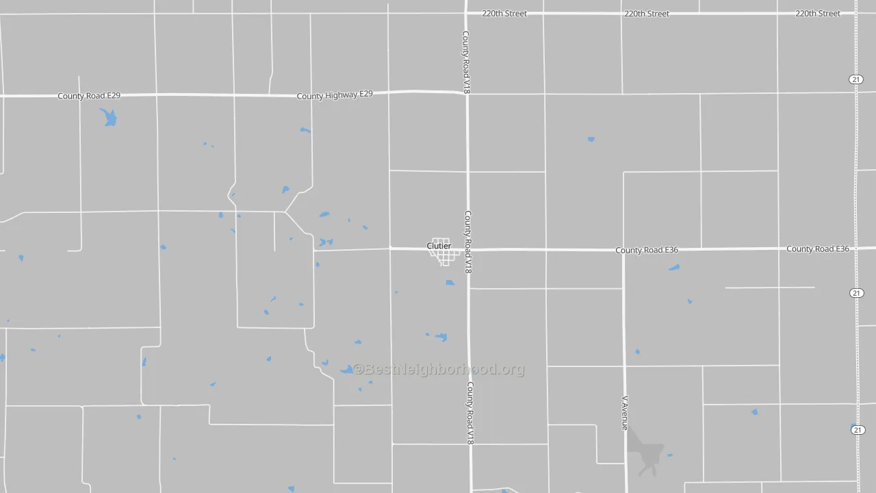 Transit Grade map of 52217, IA