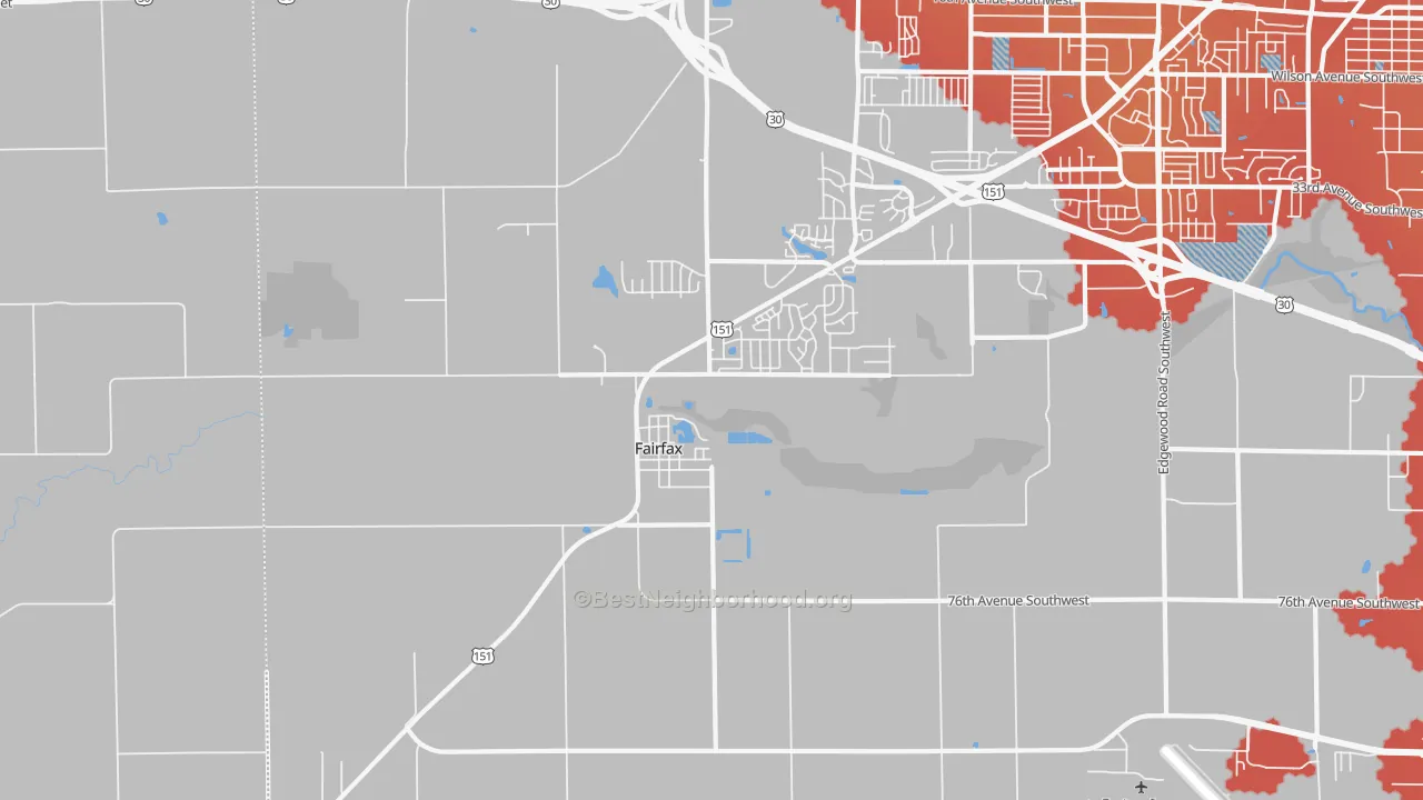 Transit Grade map of 52228, IA