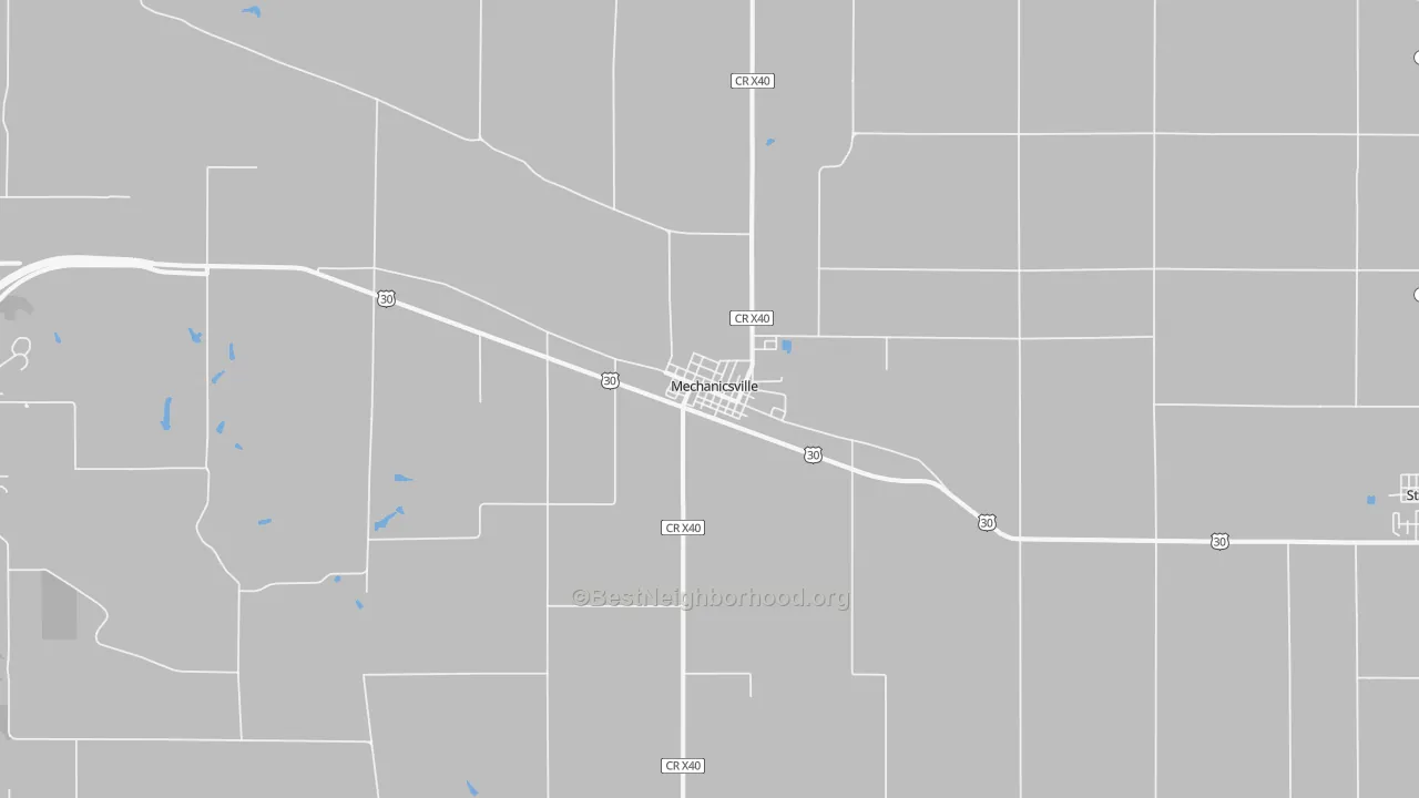Transit Grade map of 52306, IA