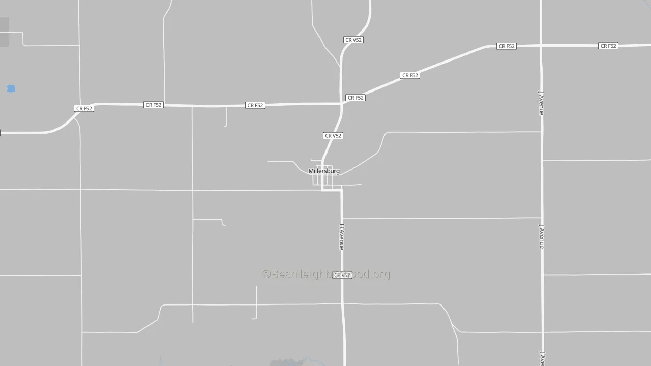 Transit Grade map of 52308, IA
