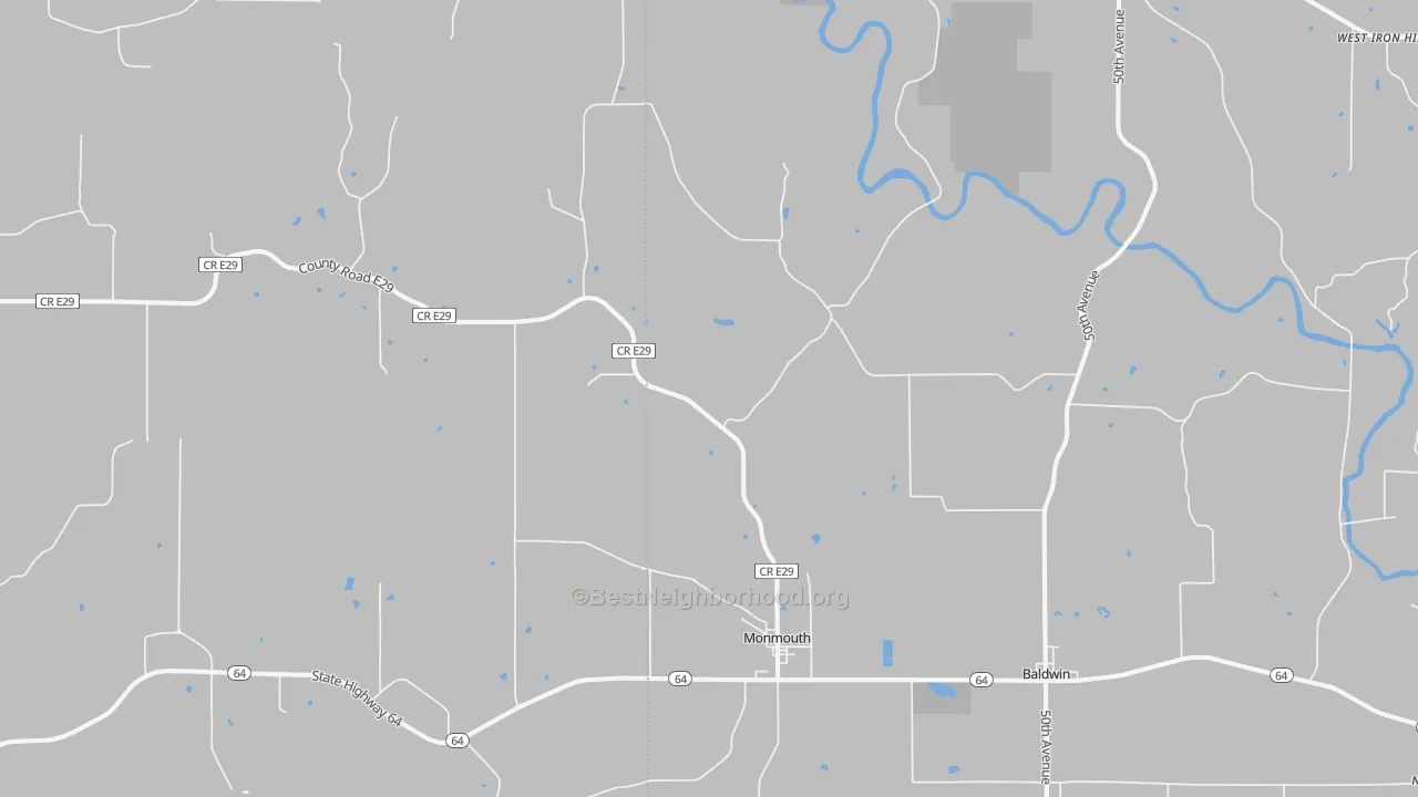 Transit Grade map of 52309, IA