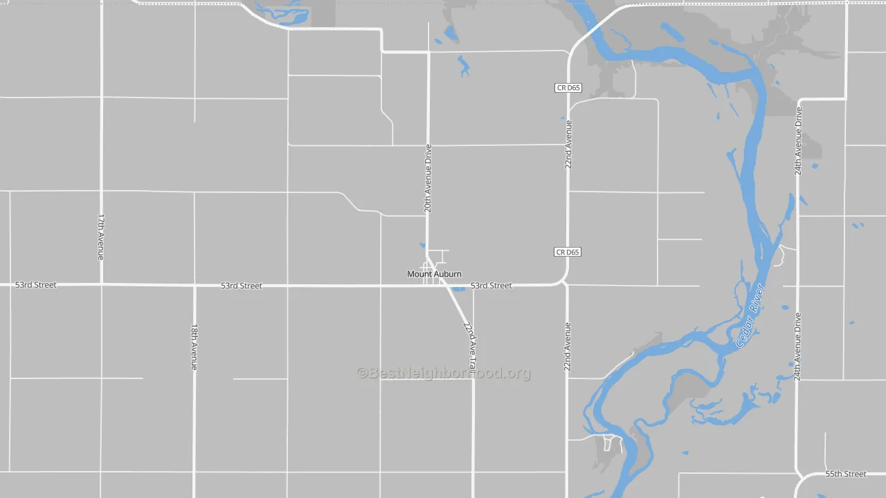 Transit Grade map of 52313, IA