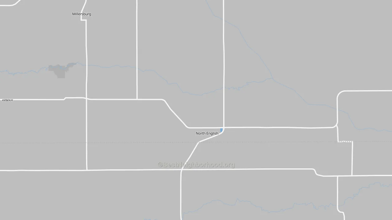 Transit Grade map of 52316, IA