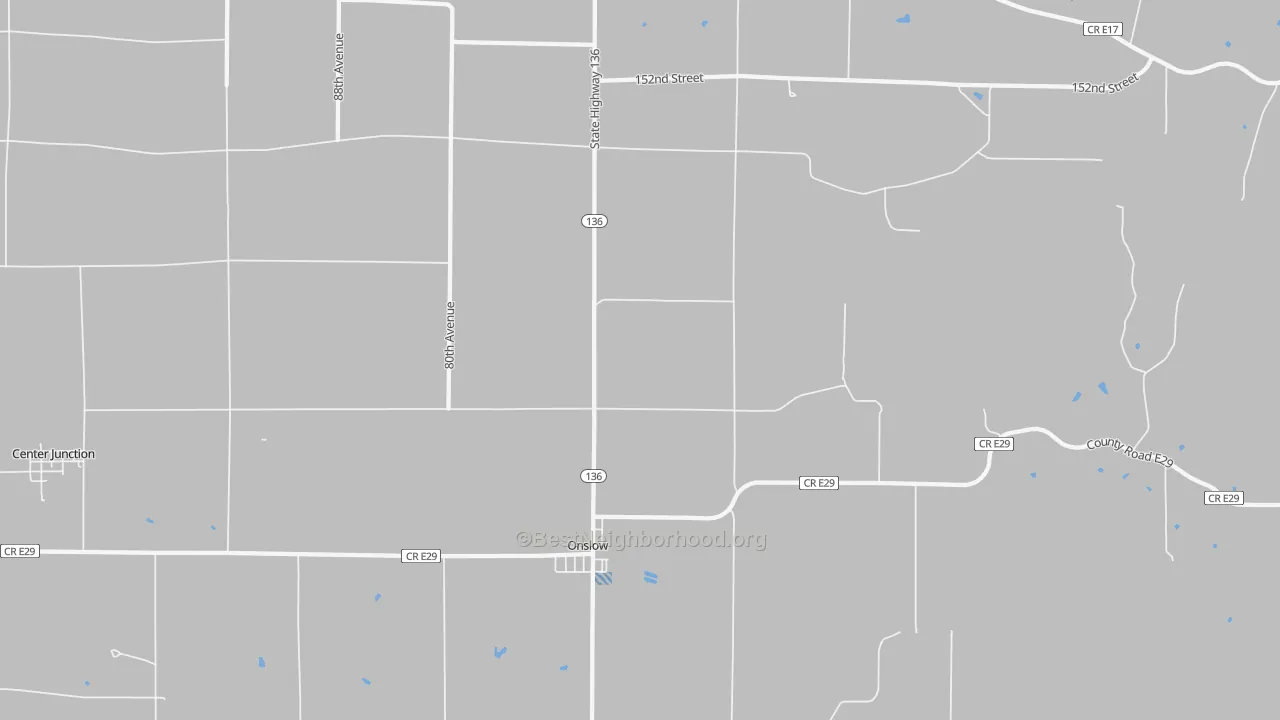 Transit Grade map of 52321, IA