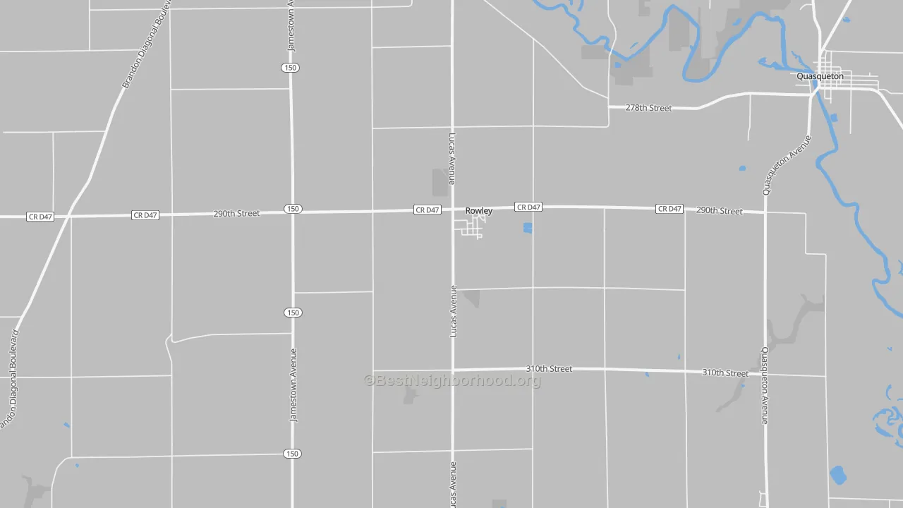 Transit Grade map of 52329, IA