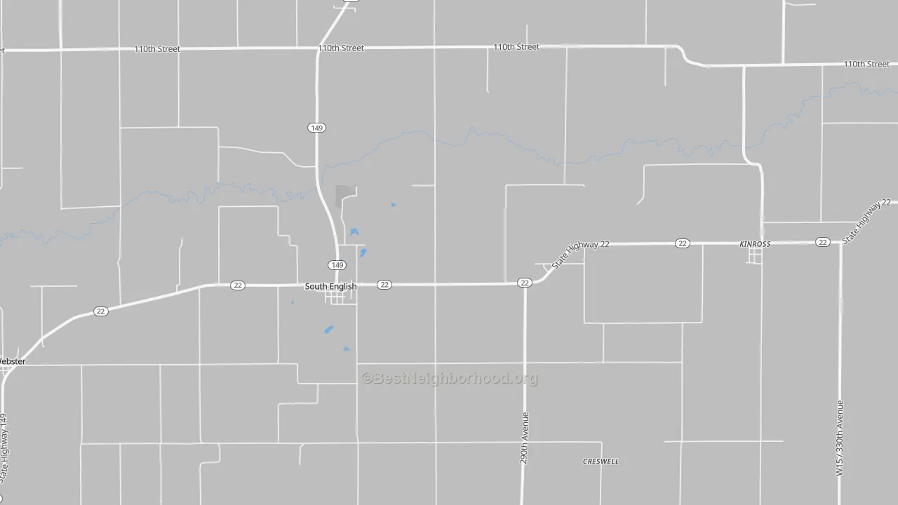 Transit Grade map of 52335, IA