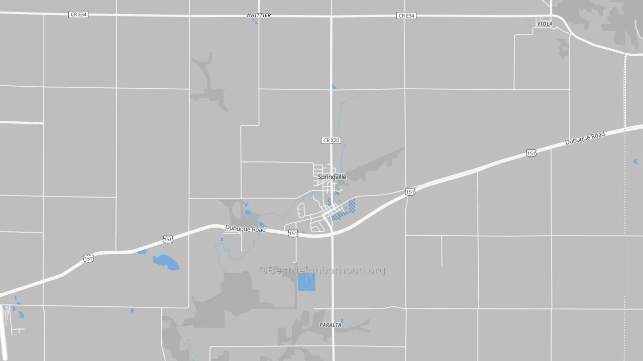 Transit Grade map of 52336, IA