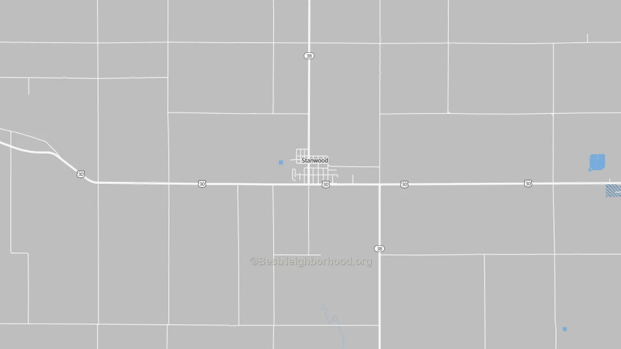 Transit Grade map of 52337, IA