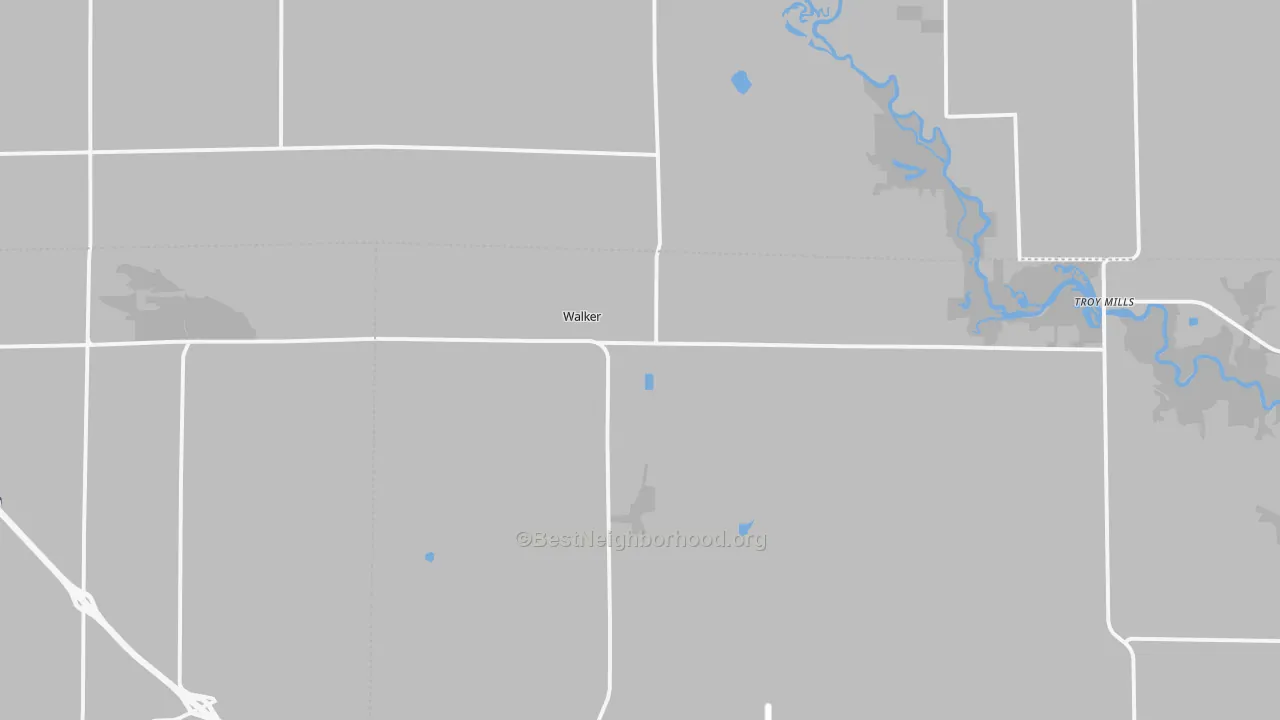 Transit Grade map of 52352, IA
