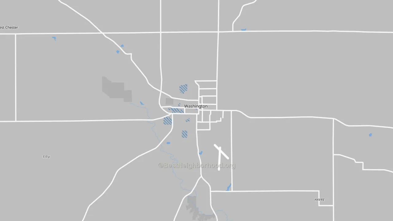 Transit Grade map of 52353, IA