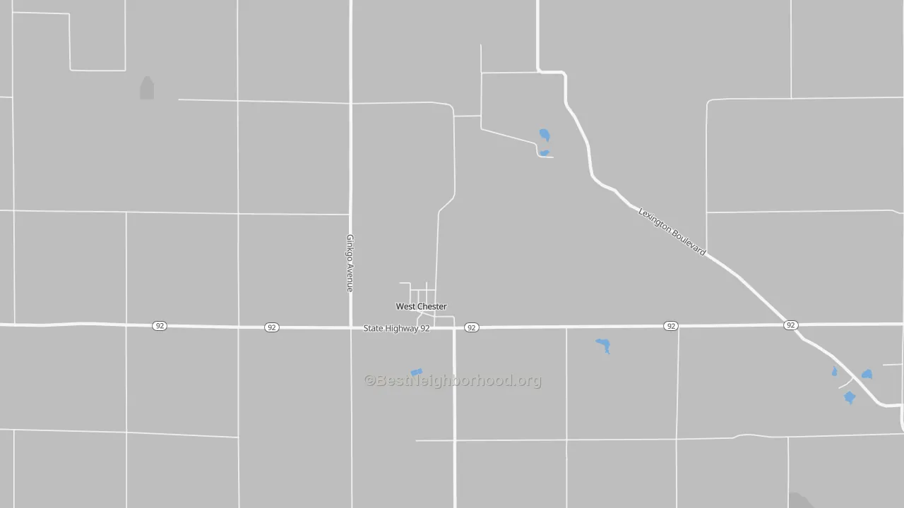 Transit Grade map of 52359, IA